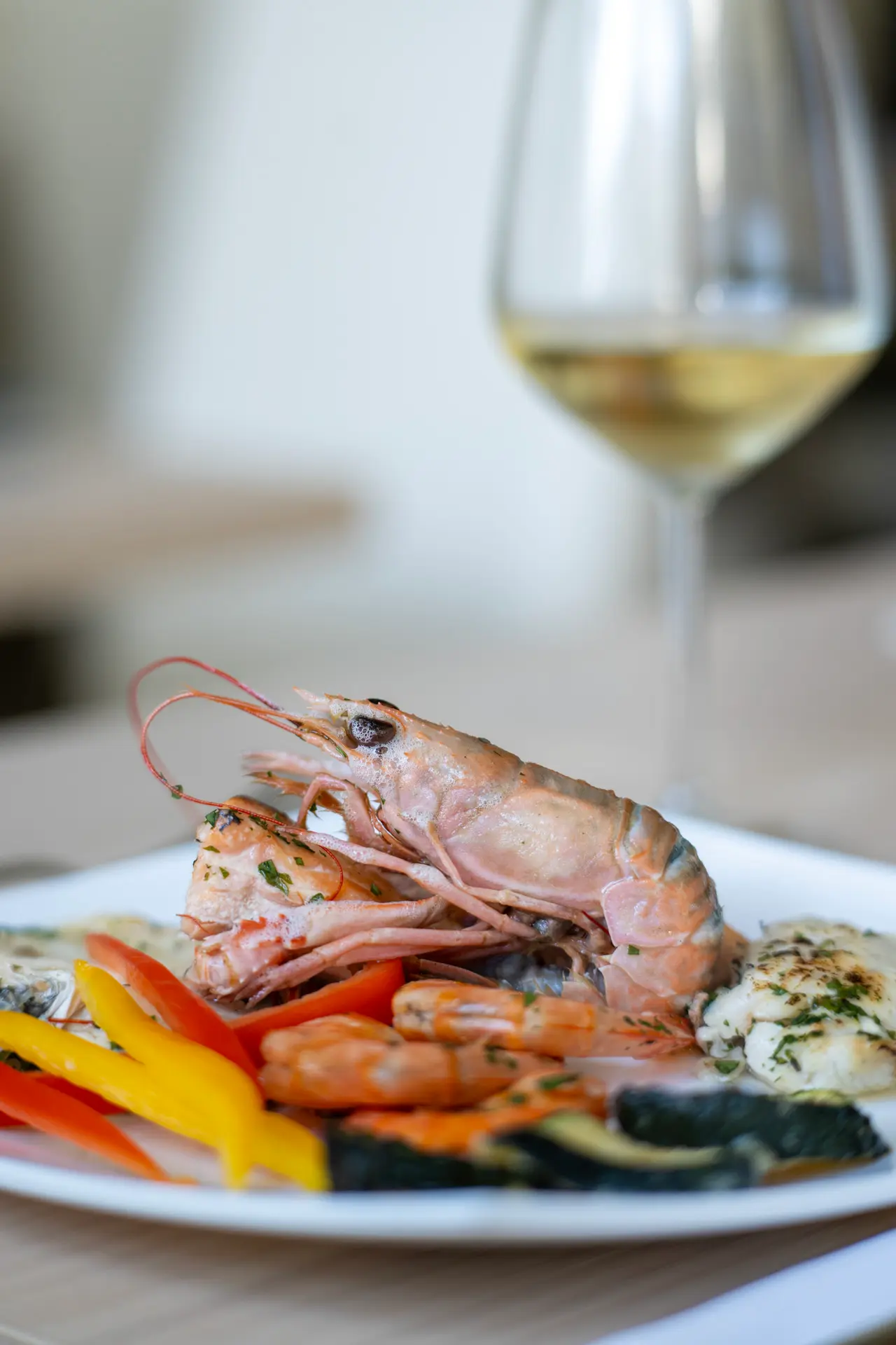 Crostacei - piatto ristorante - Hotel con mezza pensione Bibione